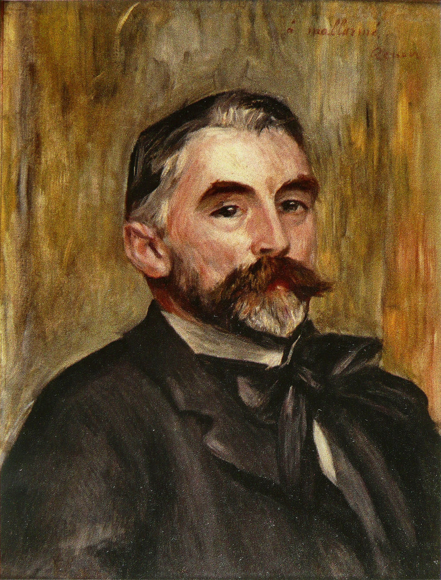 Portrait of Stéphane Mallarmé - Pierre-Auguste Renoir