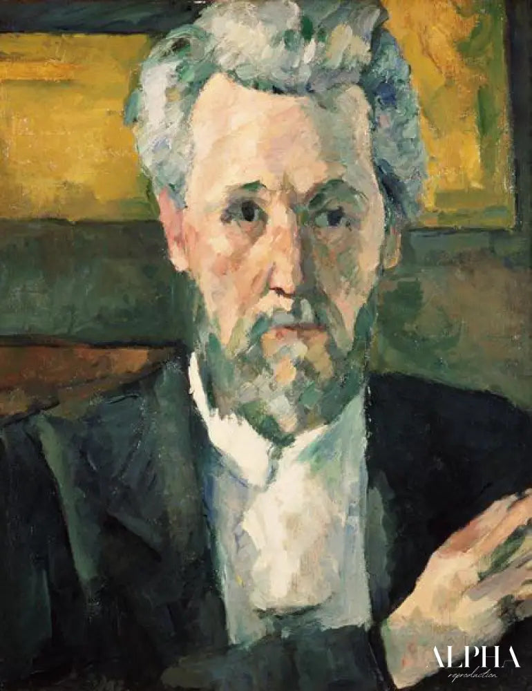 Portrait Victor Chocquet - Paul Cézanne - Reproductions de tableaux et peintures haut de gamme