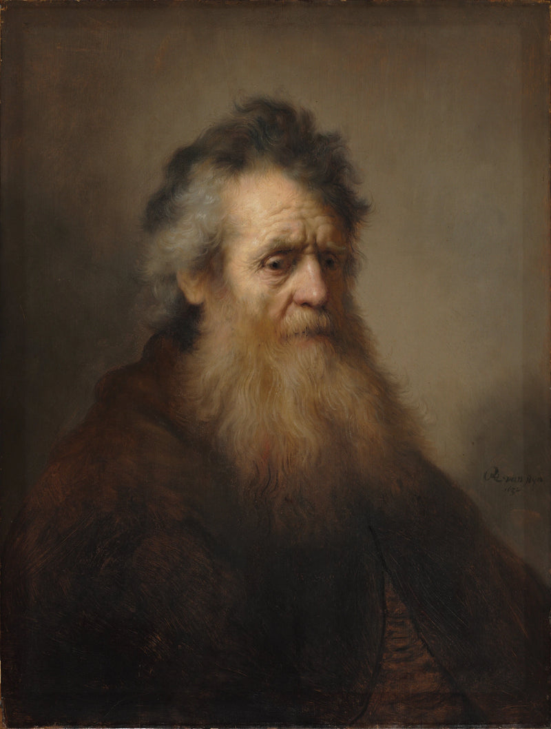 Portrait of an elderly man - Rembrandt