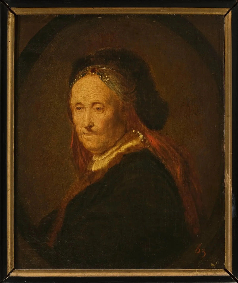 Portrait of Rembrandt's Mother (?) - Rembrandt