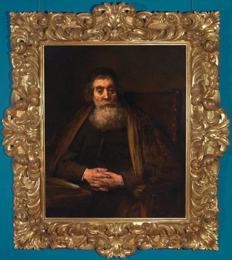 Portrait of an Old Man (probably the educator, Jan Amos Komensky known as Comenius) - Rembrandt