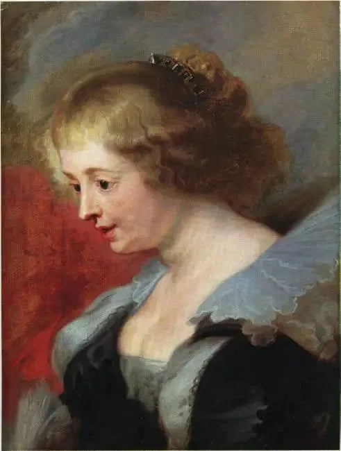 Portrait of Hélène Fourment (1614-1673), after 1630 - Peter Paul Rubens
