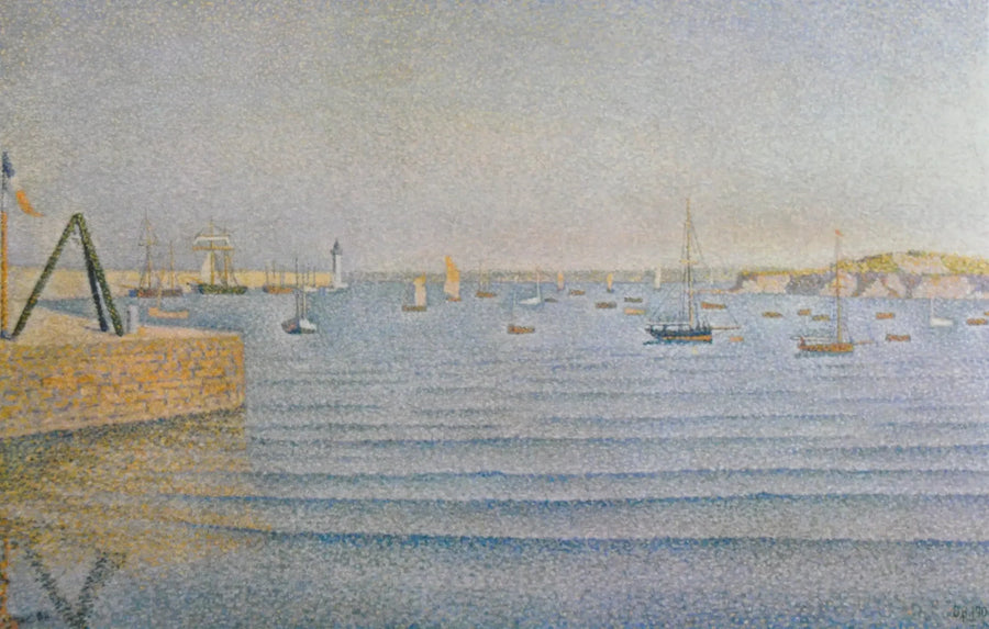 Portrieux. The Swell - Paul Signac