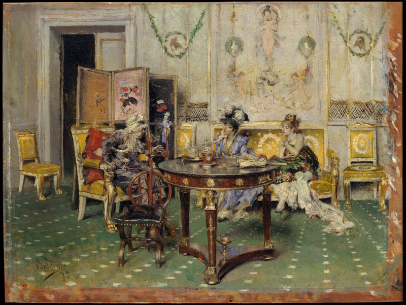 Gossip - Giovanni Boldini