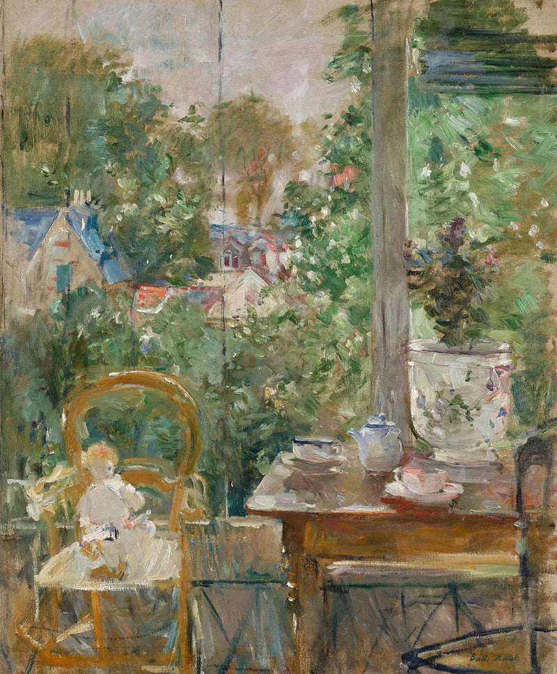 Doll in the Veranda - Berthe Morisot