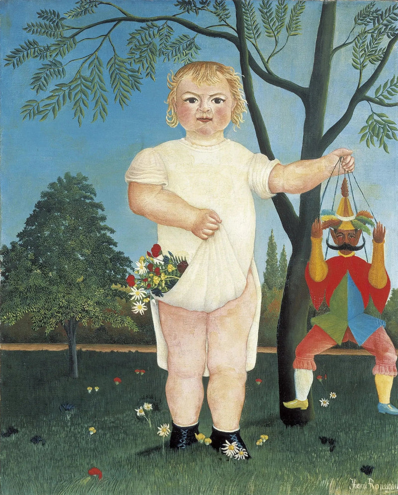 To celebrate the baby! - Henri Rousseau