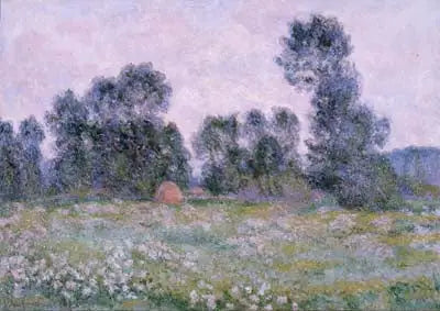 Meadow at Giverny - Claude Monet