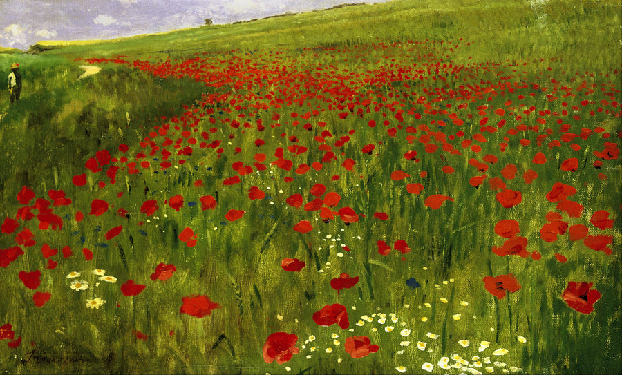 Prairie aux coquelicots – Pál Szinyei Merse