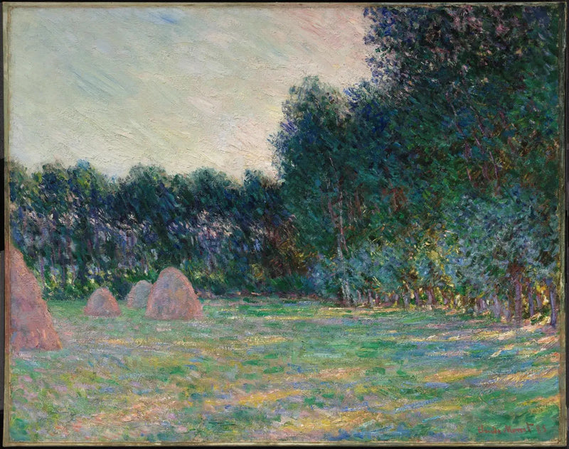 Haystacks near Giverny - Claude Monet