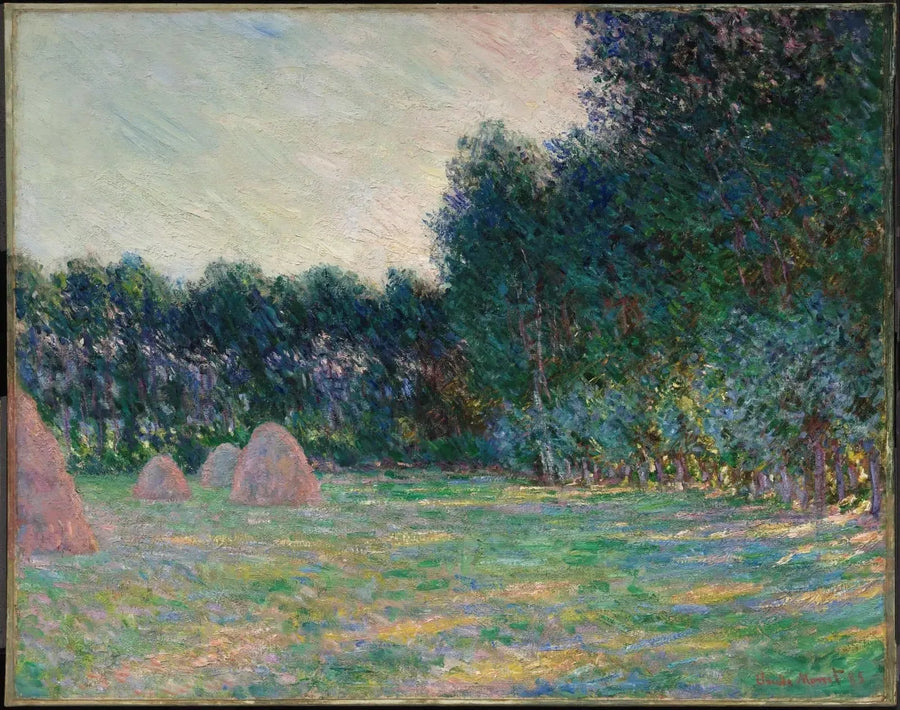 Haystacks near Giverny - Claude Monet