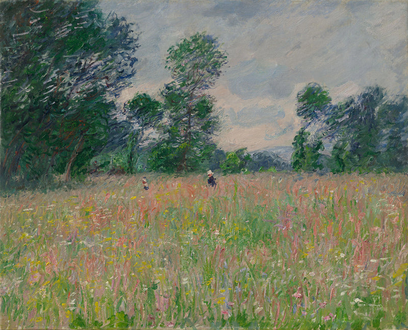 The Flower Meadow W996 - Claude Monet