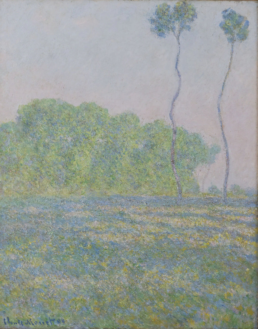Meadow at Giverny - Claude Monet