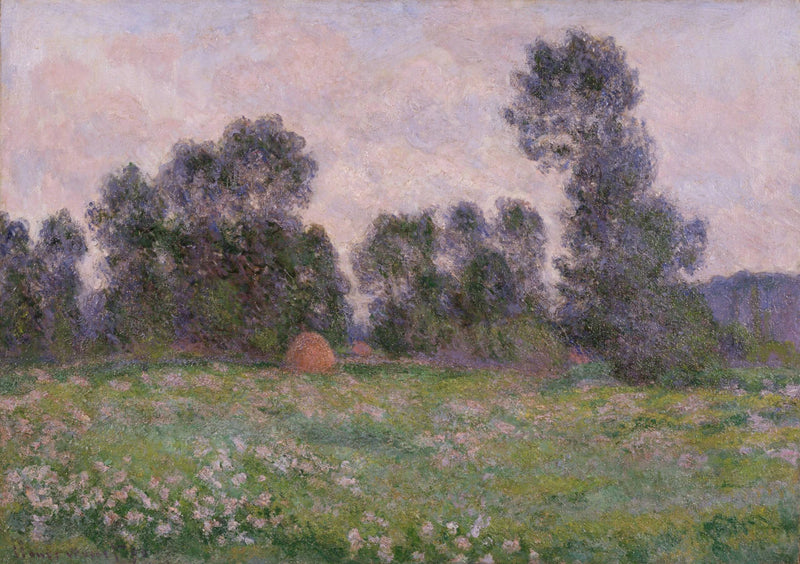 Meadow in Giverny W1247 - Claude Monet