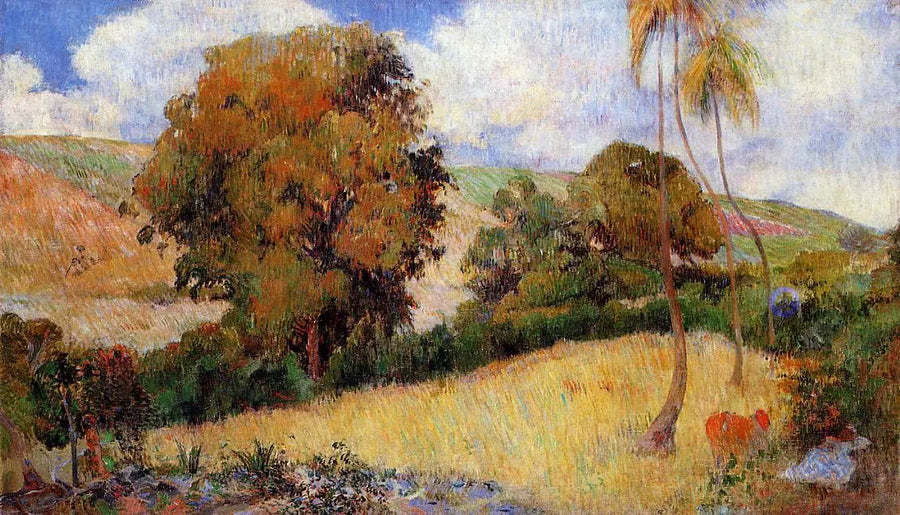 Martinican Prairie - Paul Gauguin