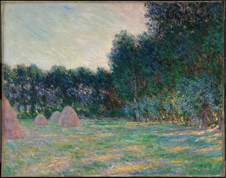 Haystacks near Giverny - Claude Monet