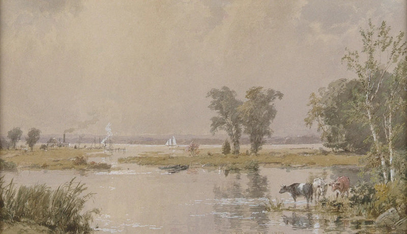 Prairies of Hackensack - Jasper Francis Cropsey