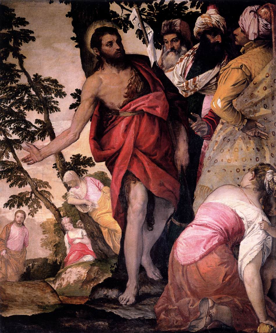 Preaching of John the Baptist - Paul Véronèse