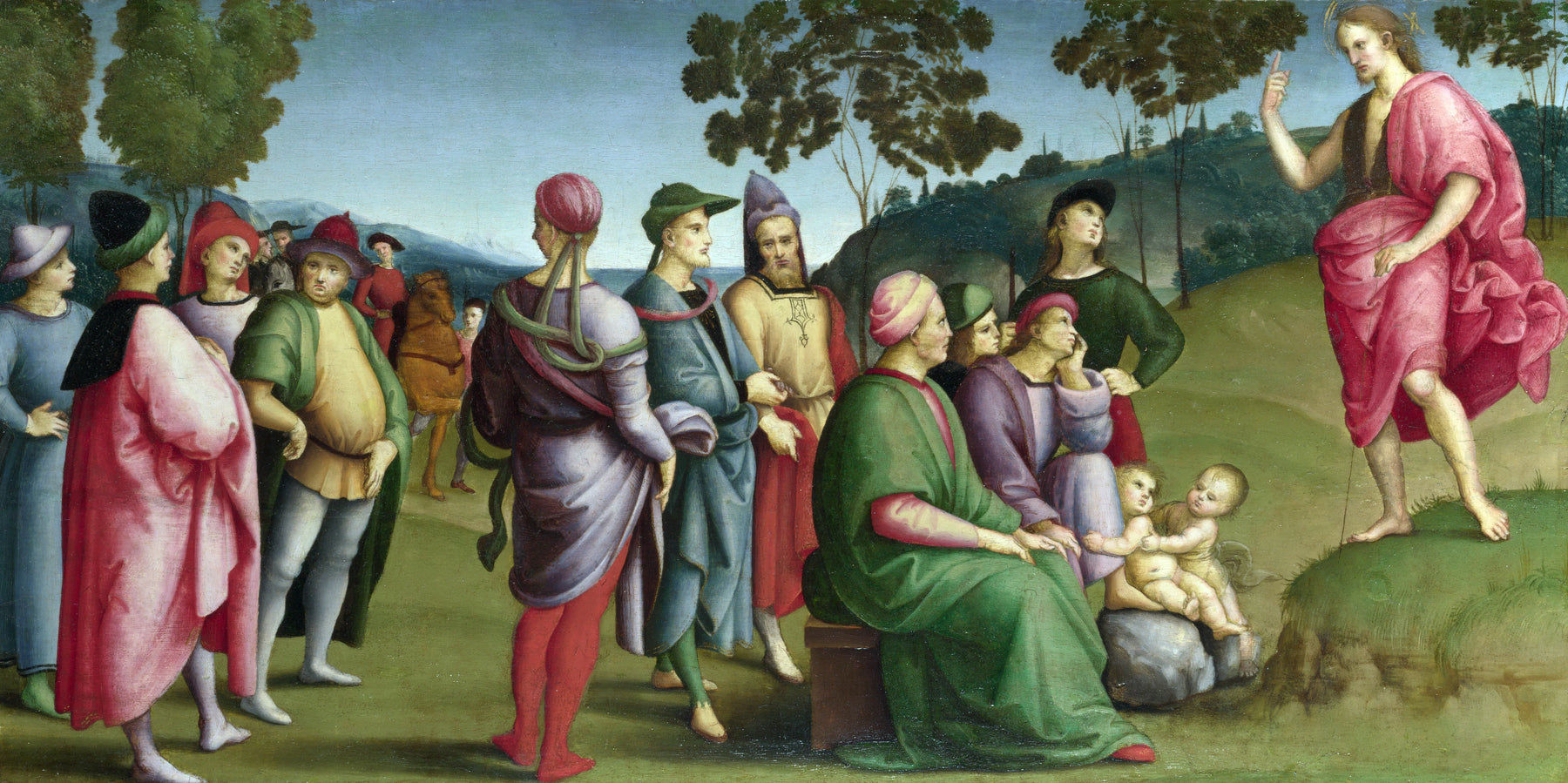 Prédication de Saint Jean-Baptiste - Raphaël