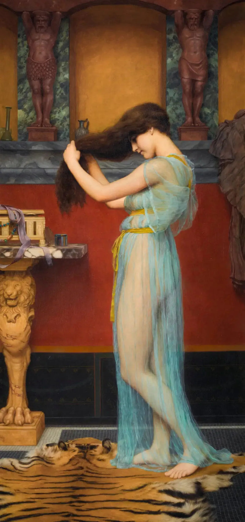 Bath Preparation - John William Godward