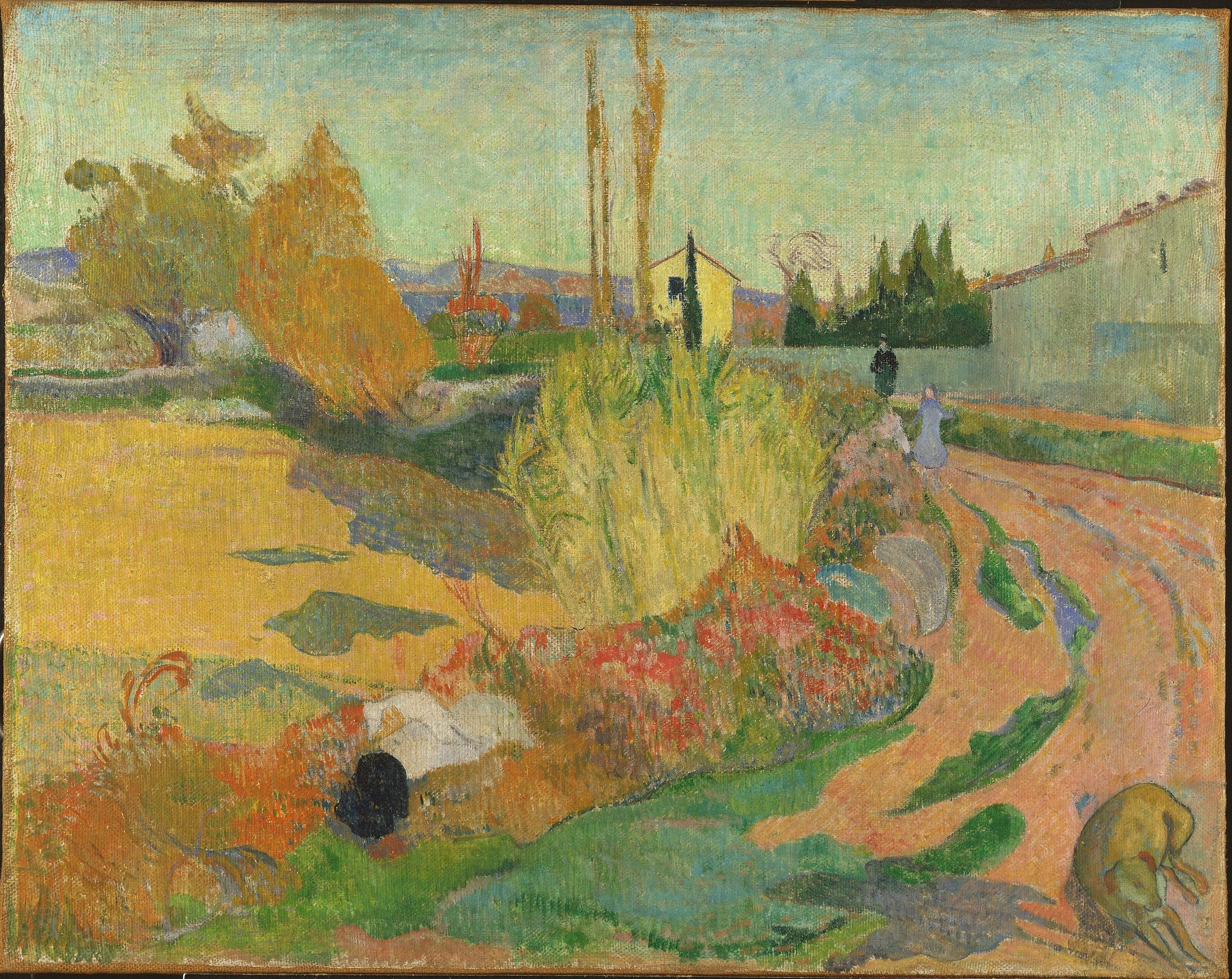 Near Arles, or The Mas d'Arles - Paul Gauguin