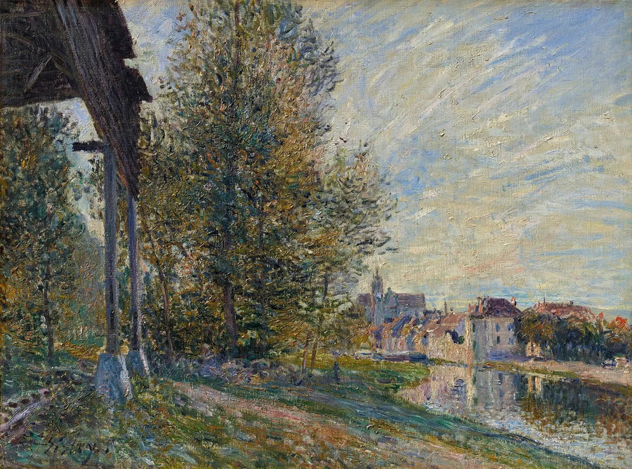 Near Moret-sur-Loing - Alfred Sisley