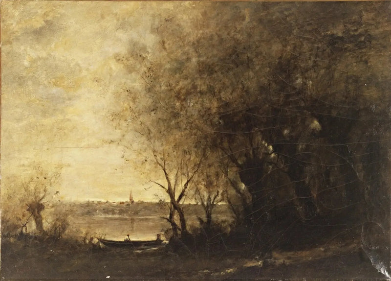 Near Ville d'Avray - Jean-Baptiste Camille Corot