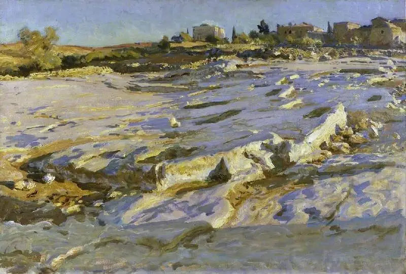 Near the Mount of Olives, Jerusalem - John Singer Sargent