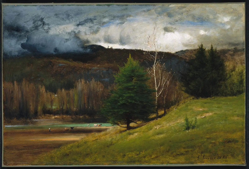 Near the village of Kearsarge - George Inness