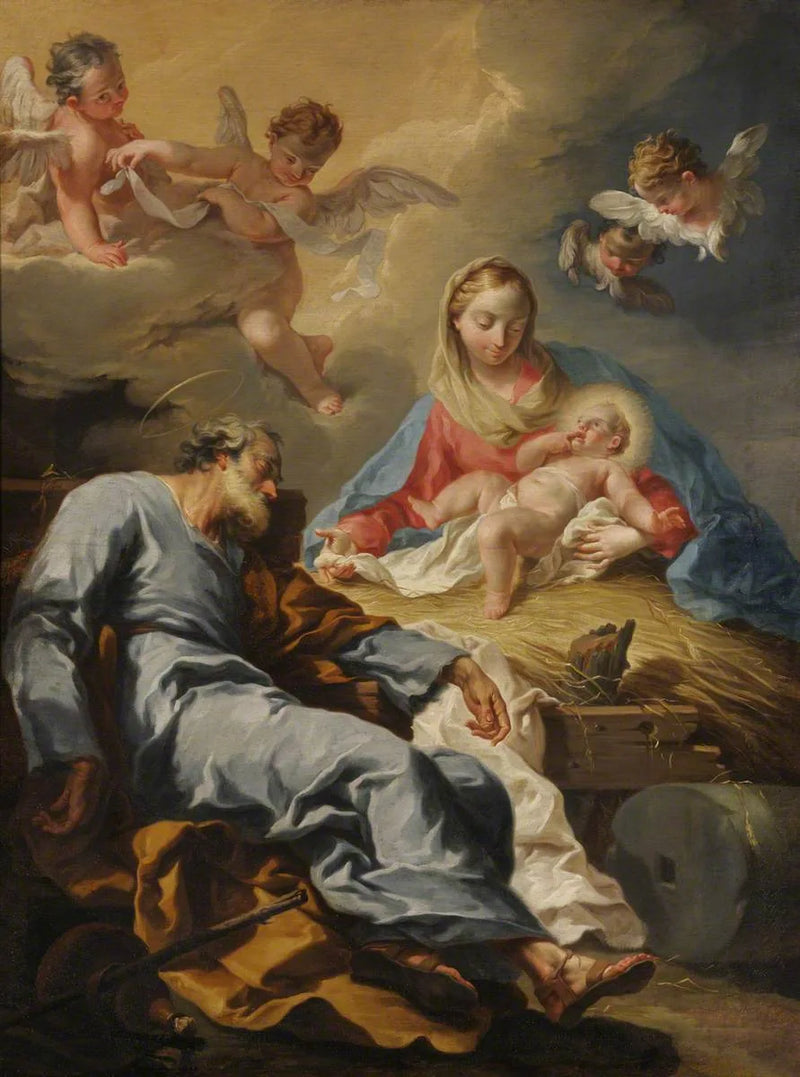 Presence (The Nativity) - Giovanni Battista Pittoni