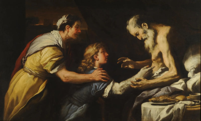 Presentation of Jacob to Isaac - Luca Giordano