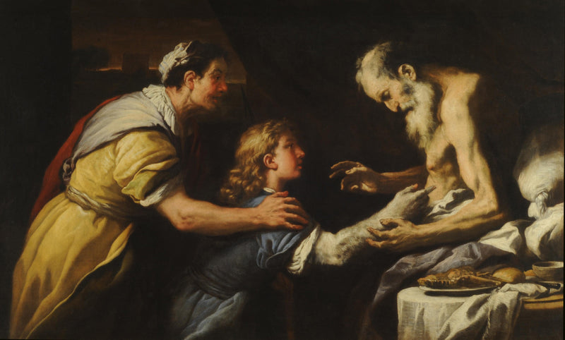 Presentation of Jacob to Isaac - Luca Giordano