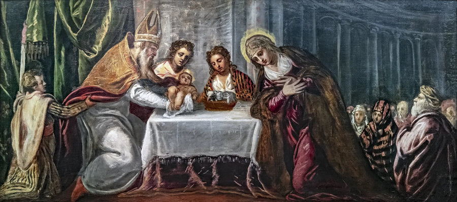 Presentation of Jesus at the Temple - Jacopo Tintoretto