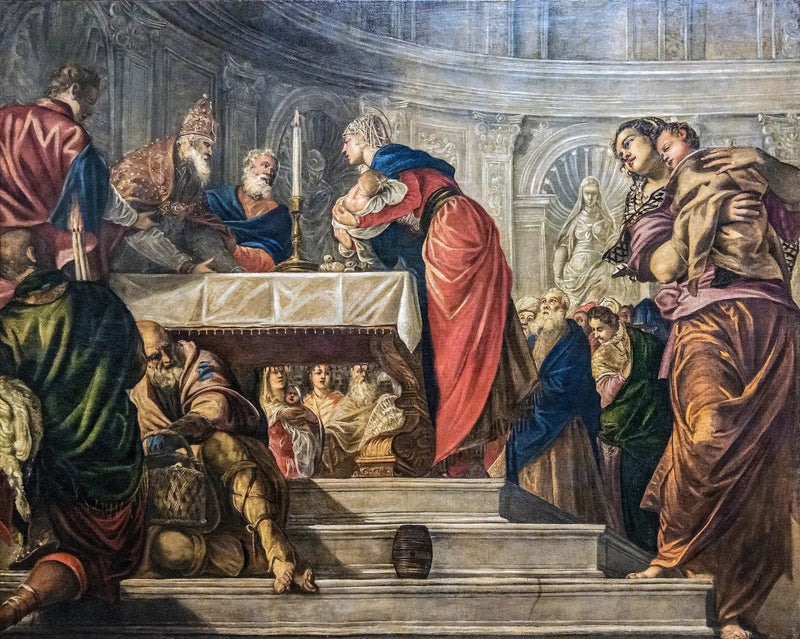 Presentation of Jesus at the Temple - Jacopo Tintoretto