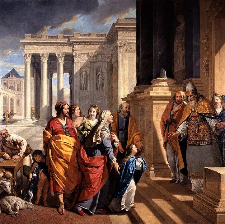 Presentation of the Virgin at the Temple - Philippe de Champaigne