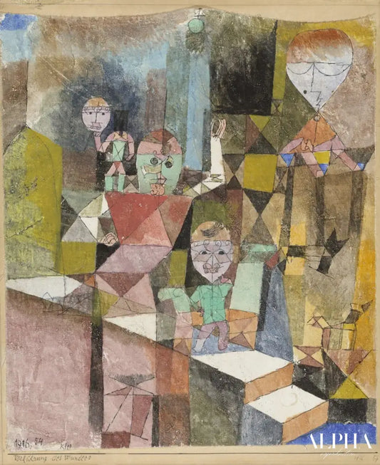 Présentation du miracle - Paul Klee - Reproductions de tableaux et peintures haut de gamme