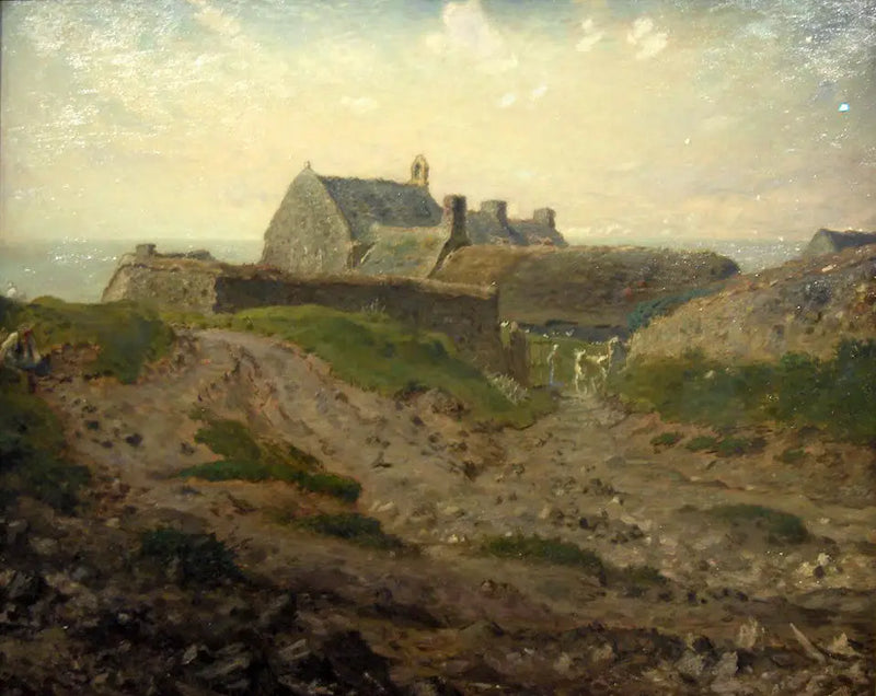 Priory of Vauville, Normandy - Jean-François Millet