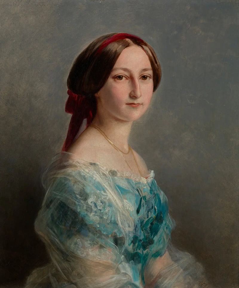 Princess Adelaide of Hohenlohe-Langenburg (1835-1900) - Franz Xaver Winterhalter