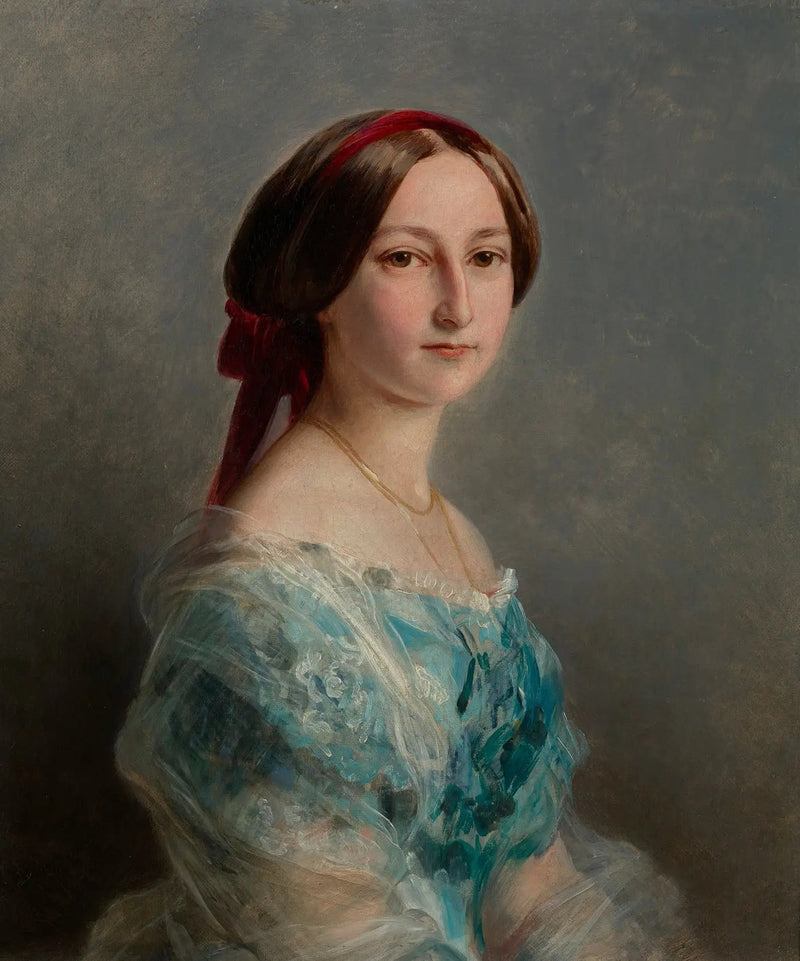 Princess Adelaide of Hohenlohe-Langenburg (1835-1900) - Franz Xaver Winterhalter
