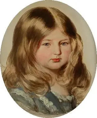 Princess Amalie of Saxe-Coburg and Gotha (1848-1894) - Franz Xaver Winterhalter
