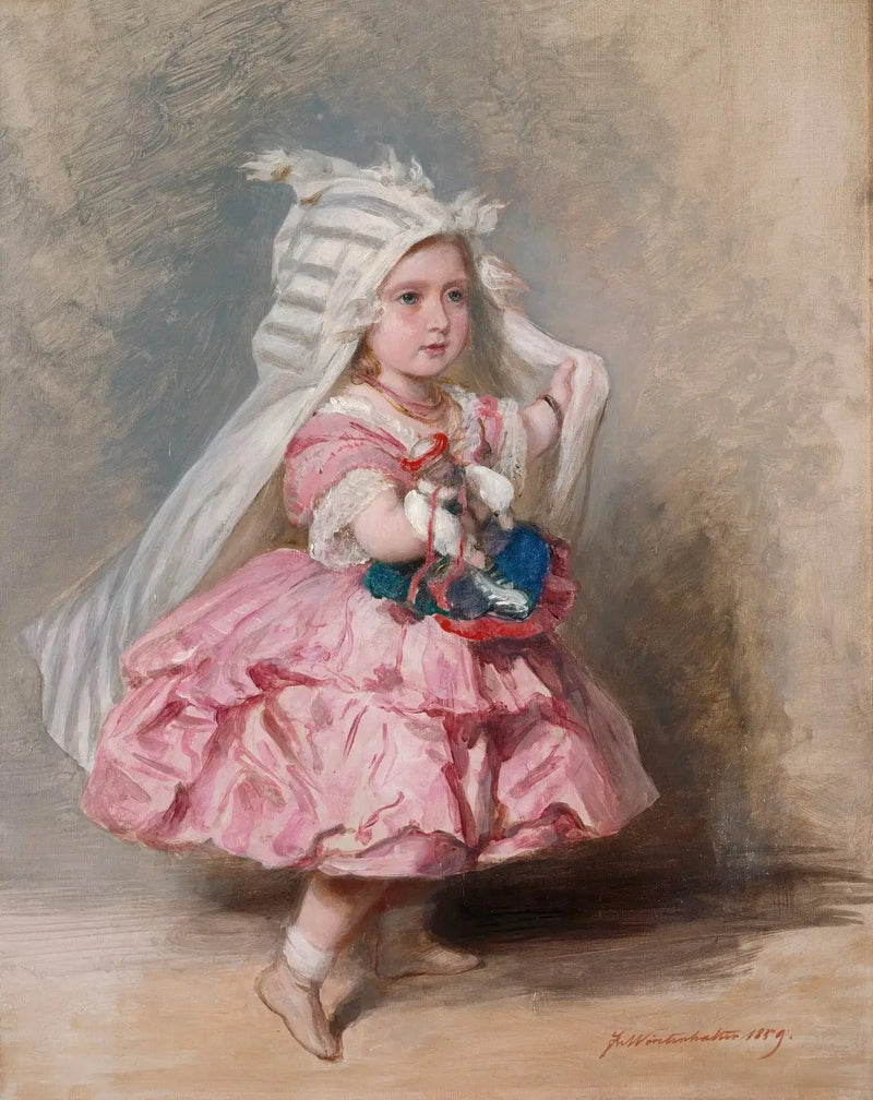 Princess Beatrice (1857-1944), later Princess Henri of Battenberg - Franz Xaver Winterhalter
