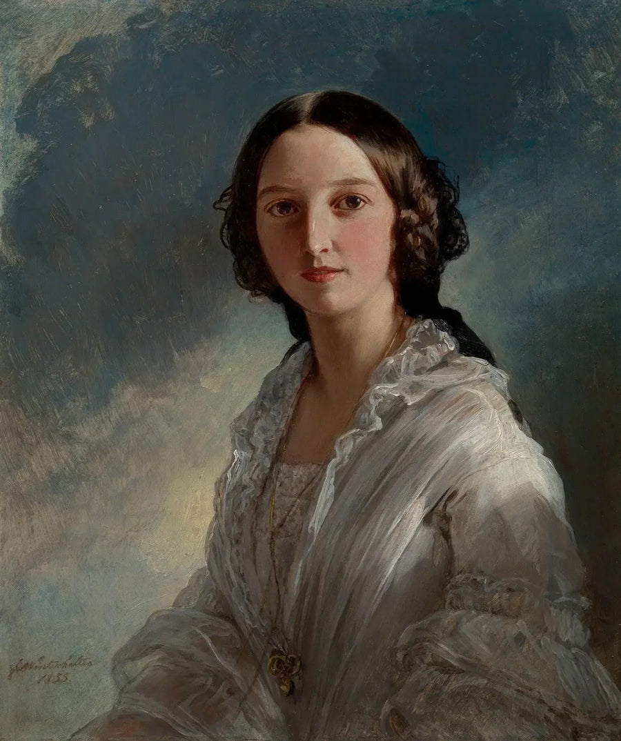 Princess Feodora of Hohenlohe-Langenburg (1839-1872) - Franz Xaver Winterhalter