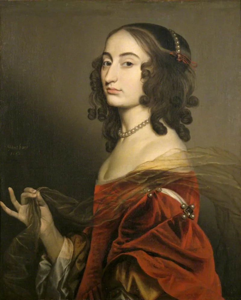 Princess Louise Hollandine, Palatine princess, abbess of Maubuisson, Pontoise (1622–1709) - Gerrit van Honthorst