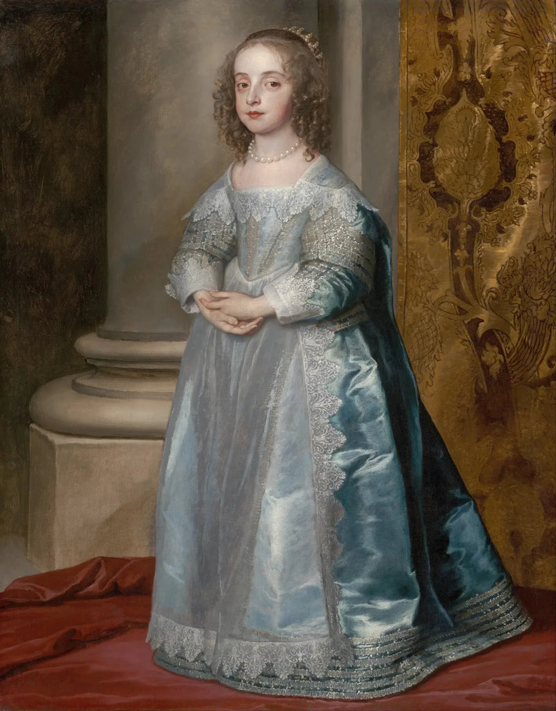 Princess Mary, daughter of Charles I - Anthony van Dyck