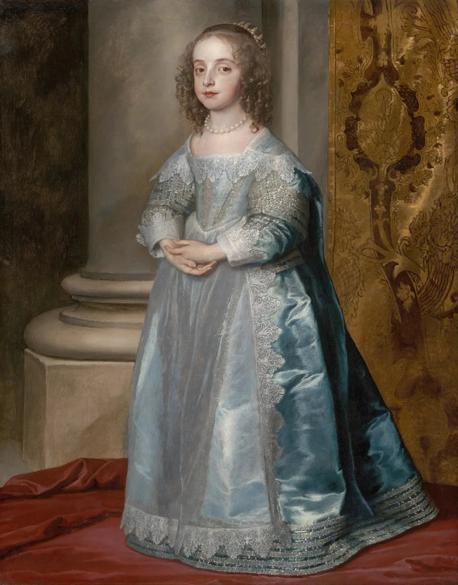 Princess Mary, daughter of Charles I - Anthony van Dyck