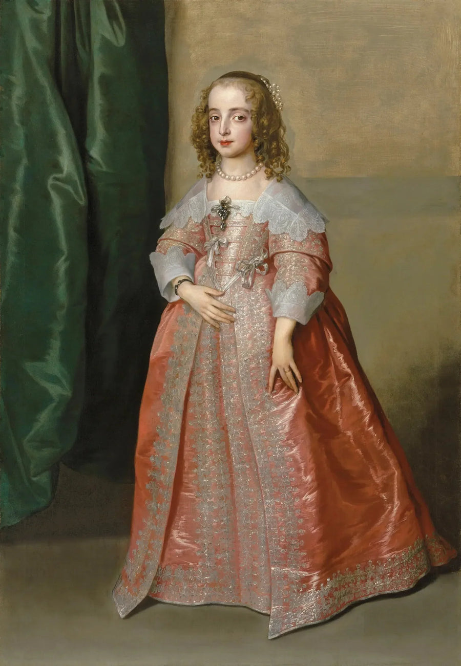 Princess Mary, daughter of King Charles I of England - Anthony van Dyck