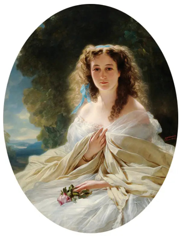 Princess Olympiada Vladimirovna Bariatinskaia (1822-1904, née Sablukova) - Franz Xaver Winterhalter
