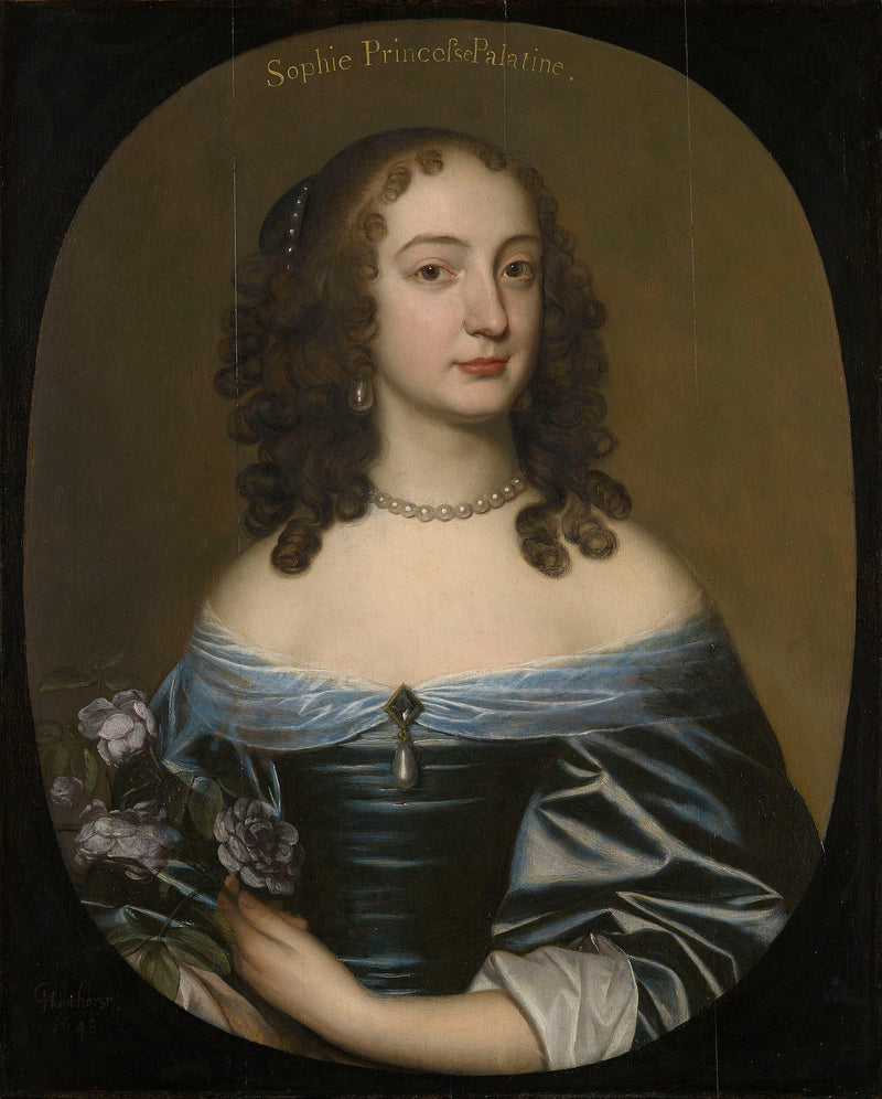 Princess Sophie, future Duchess of Brunswick-Lunebourg, Electress of Hanover (1630-1714) - Gerrit van Honthorst
