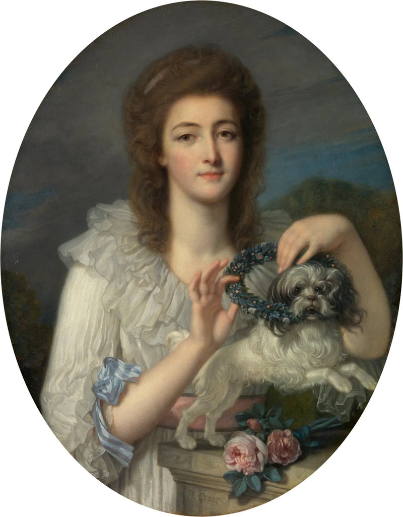 Princess Varvara Nikolaïevna Gagarina (1762-1802) - Jean-Baptiste Greuze