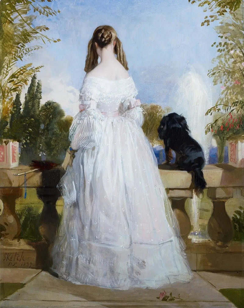 Princess Victoria of Saxe-Coburg and Gotha (1822-1857) - Edwin Henry Landseer