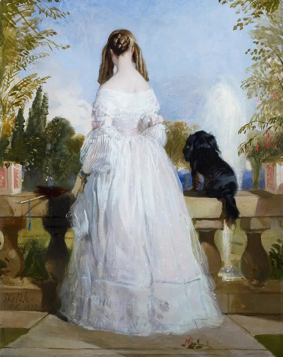 Princess Victoria of Saxe-Coburg and Gotha (1822-1857) - Edwin Henry Landseer